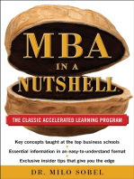 MBA in a Nutshell