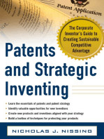 Patents and Strategic Inventing