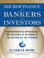 Microfinance for Bankers and Investors