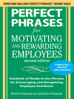 Perfect Phrases for Motivating and Rewarding Employees, Second Edition: Hundreds of Ready-to-Use Phrases for Encouraging and Recognizing Employee Excellence