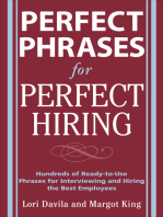 Perfect Phrases for Perfect Hiring