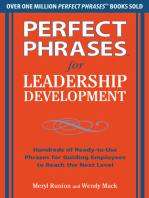 Perfect Phrases for Leadership Development