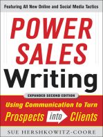 Power Sales Writing, Revised and Expanded Edition: Using Communication to Turn Prospects into Clients