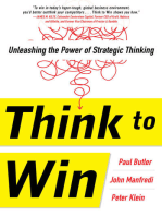 Think to Win: Unleashing the Power of Strategic Thinking