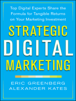 Strategic Digital Marketing: Top Digital Experts Share the Formula for Tangible Returns on Your Marketing Investment