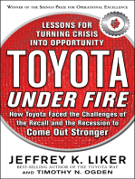 Toyota Under Fire: Lessons for Turning Crisis into Opportunity