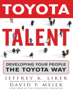 Toyota Talent (PB): Developing Your People the Toyota Way