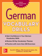 German Vocabulary Drills