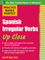 Practice Makes Perfect: Spanish Irregular Verbs Up Close