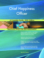 Chief Happiness Officer A Complete Guide - 2021 Edition