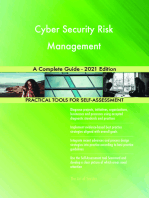 Cyber Security Risk Management A Complete Guide - 2021 Edition