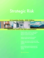 Strategic Risk A Complete Guide - 2021 Edition