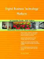 Digital Business Technology Platform A Complete Guide - 2021 Edition