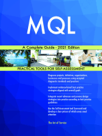 MQL A Complete Guide - 2021 Edition