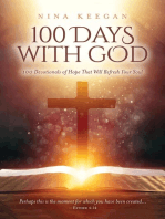 100 Days with God: 100 Devotionals of Hope That Will Refresh Your Soul