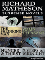 Richard Matheson Suspense Novels: The Shrinking Man, Camp Pleasant, Hunger & Thirst, 7 Steps to Midnight
