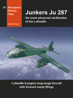 Junkers Ju 287 and EF 131 Luftwaffe 6-engine Jet-Bomber with Forward Swept Wings