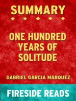 One Hundred Years of Solitude by Gabriel Garcia Marquez: Summary by Fireside Reads