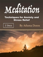 Meditation: Techniques for Anxiety and Stress Relief