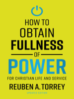 How to Obtain: Fullness of Power For Christian Life and Service