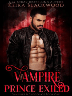 Vampire Prince Exiled: Vampires & Chocolate, #1