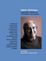 Günter Herburger: ausgewählte Gedichte von Schrifstellern und Freunden
