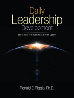 Daily Leadership Development: 365 Steps to Becoming a Better Leader