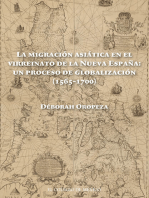 La migración asiática en el virreinato de la Nueva España:: un proceso de globalización (1565-1700)