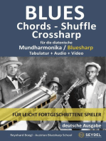 Blues - Chords - Shuffle, Crossharp für die diatonische Mundharmonika / Bluesharp