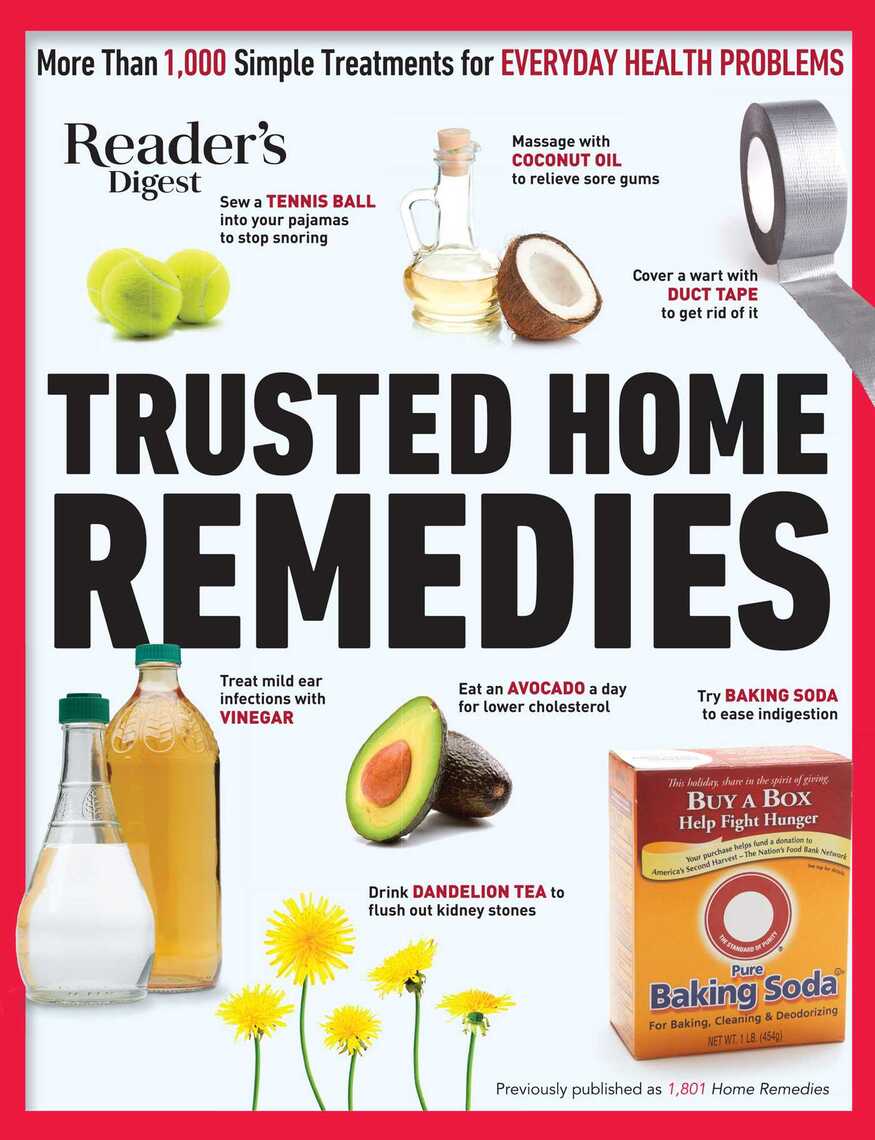 Readers Digest Trusted Home Remedies by Readers Digest