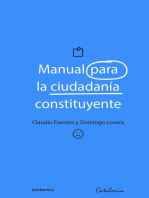 Manual para la ciudadanía constituyente