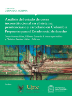 Análisis del estado de cosas inconstitucional en el sistema penitenciario y carcelario en Colombia