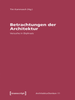 Betrachtungen der Architektur: Versuche in Ekphrasis