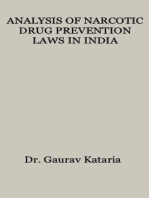 ANALYSIS OF NARCOTIC DRUG PREVENTION LAWS IN INDIA