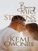 Being Mrs Stevens - a novel