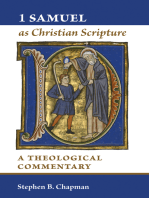 1 Samuel as Christian Scripture: A Theological Commentary