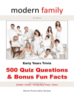 Modern Family TV Show Early Years Trivia