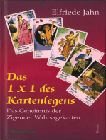 Das 1 × 1 des Kartenlegens: Das Geheimnis der Zigeuner Wahrsagekarten - Arbeitsbuch