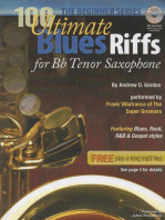 100 Ultimate Blues Riffs for Bb (Tenor) Saxophone Beginner Series: 100 Ultimate Blues Riffs Beginner Series