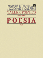 Taller poético, 1936-1938. Poesía, 1938