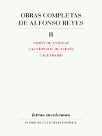 Obras completas, II: Visión de Anáhuac, Las vísperas de España, Calendario