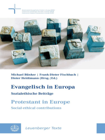 Evangelisch in Europa / Protestant in Europe: Sozialethische Beiträge / Social-ethical Contributions