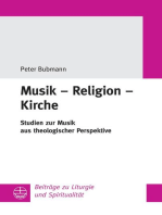Musik - Religion - Kirche: Studien zur Musik aus theologischer Perspektive