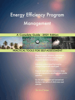Energy Efficiency Program Management A Complete Guide - 2021 Edition