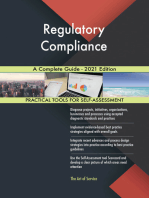 Regulatory Compliance A Complete Guide - 2021 Edition