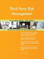 Third Party Risk Management A Complete Guide - 2021 Edition