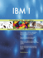 IBM I A Complete Guide - 2021 Edition