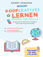 Kooperatives Lernen - Theorie und Praxis