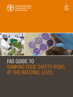 FAO Guide to Ranking Food Safety Risks at the National Level