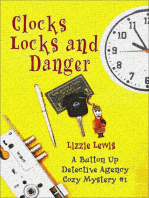 Clocks Locks and Danger: A Button Up Detective Agency Cozy Mystery #1